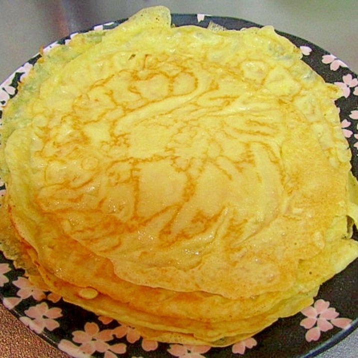 簡単で美味しい!豆乳クレープ生地